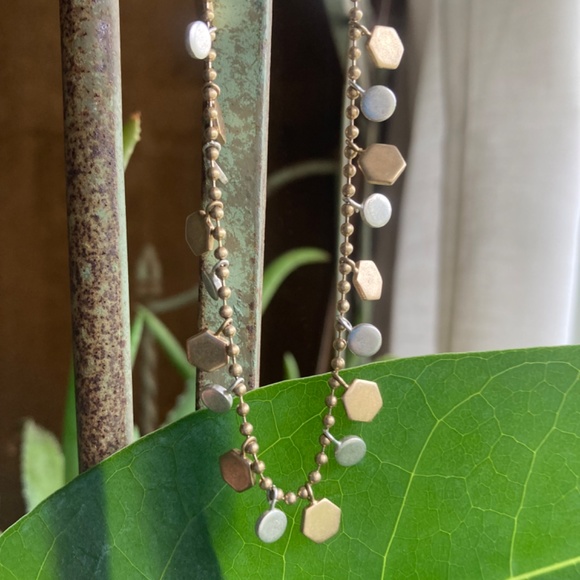 Silver/ Gold Tone Necklace - Picture 7 of 8